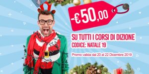 Christmas Days: Dizione.it Ti Fa Il Doppio Regalo 4 Corsi Di Dizione Roma E Milano