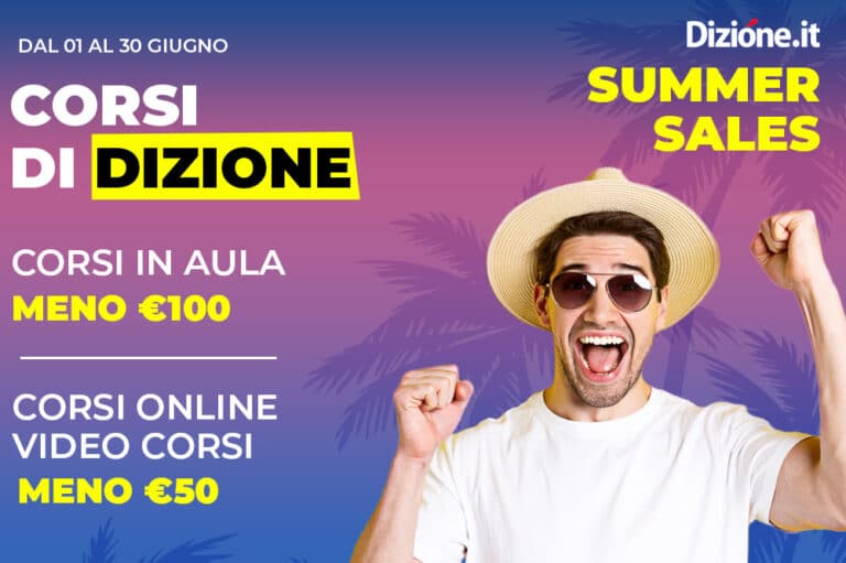 summer sales dizione