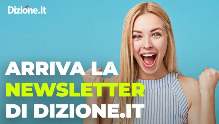 articolo che inaugura la newsletter di dizione.it