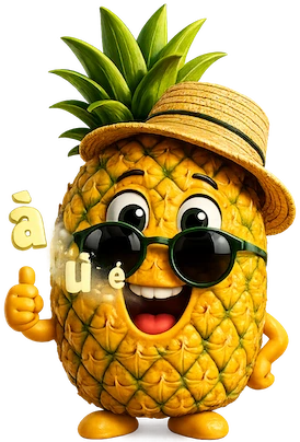 Ananas Scontornato Small